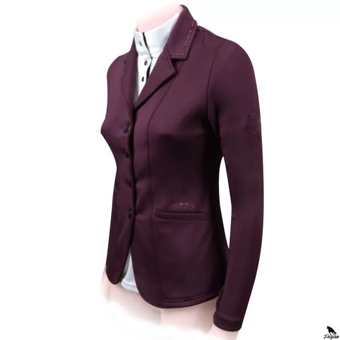Horses Evelyn Women's Show Jacket bordové