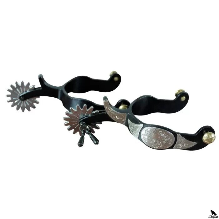 "Excellent" Silver Western Spurs