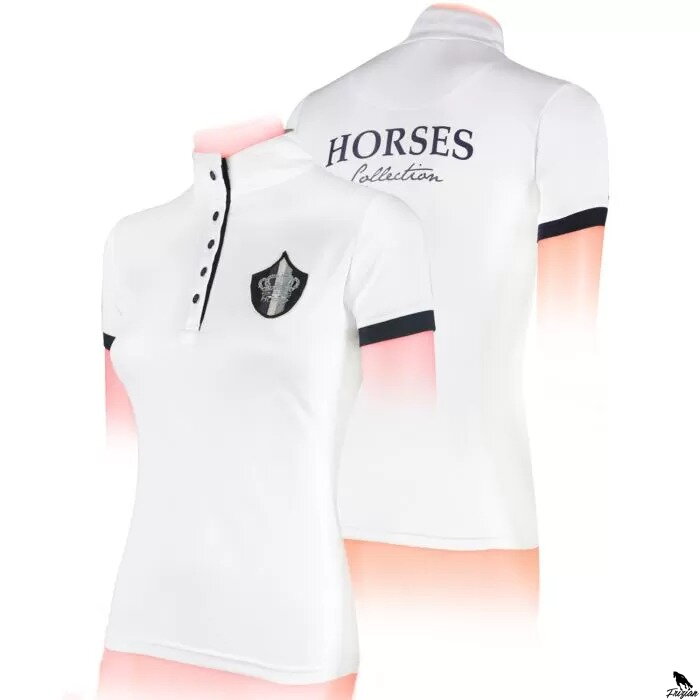 Horses Tamara T-Shirt - bílé