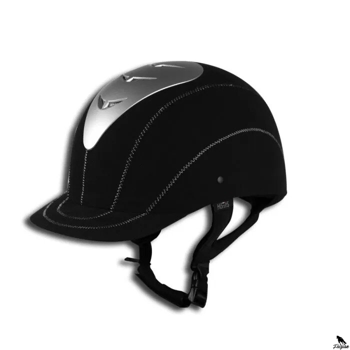 Inovovaná přilba pro koně černá