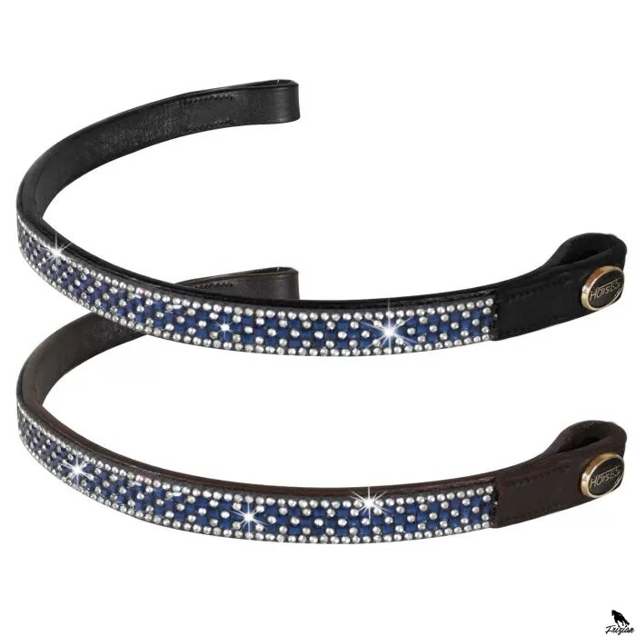 Horses Blue Diamond Browband
