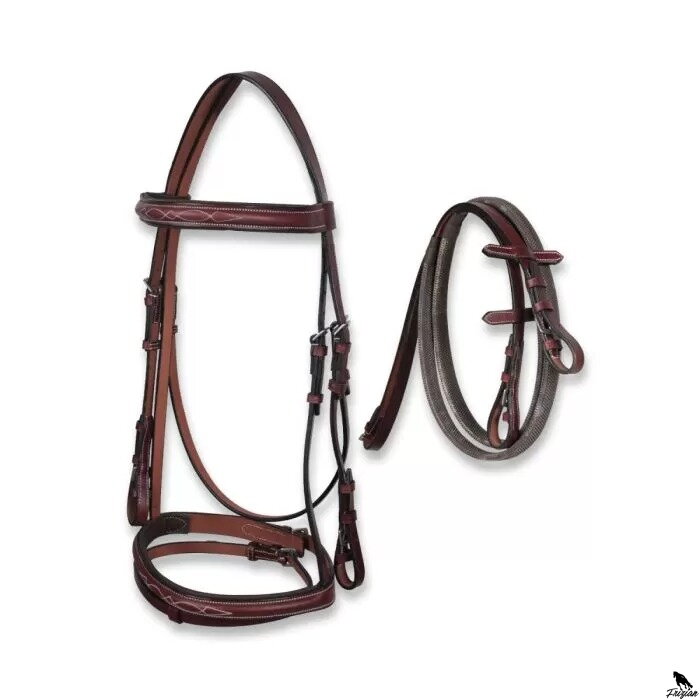 Stitching Bridle hnedá