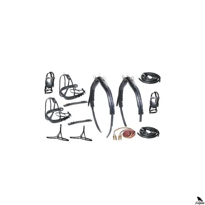 Diplomat SS Pair Driving Harness - černa