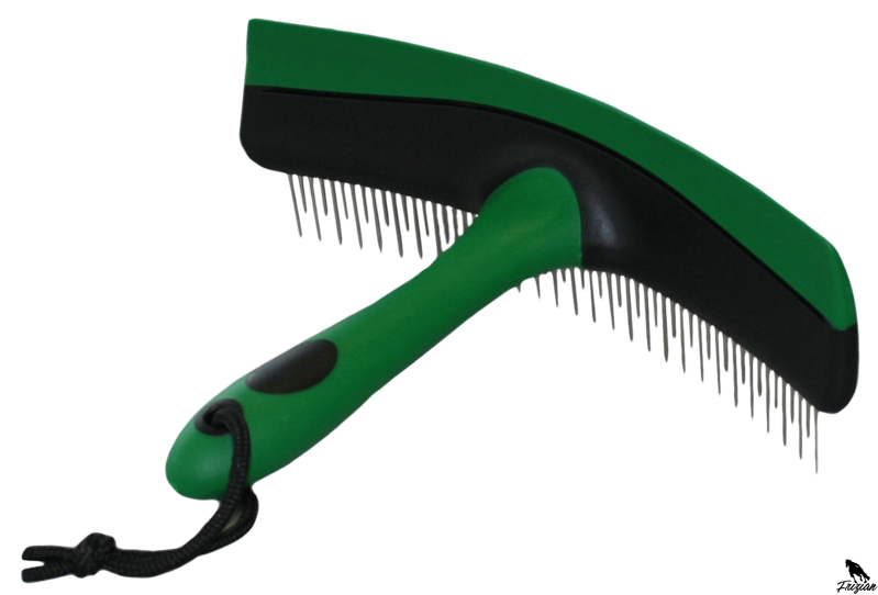 Vynikající hřeben Flexi + škrabka na pot