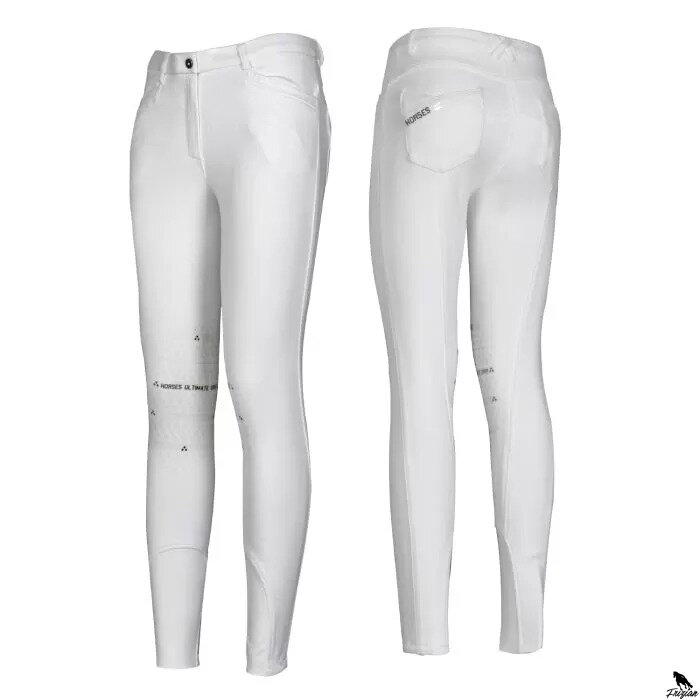 Horses Irene Woven Ladies Breeches bíle