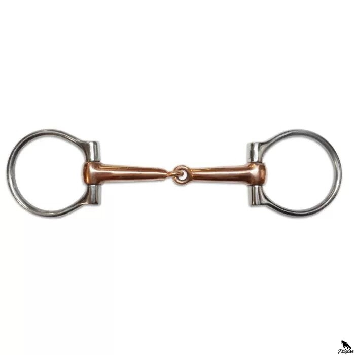 American Eggbutt Copper Snaffle