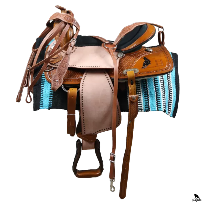 Silver Horse 3Barrel Western Saddle