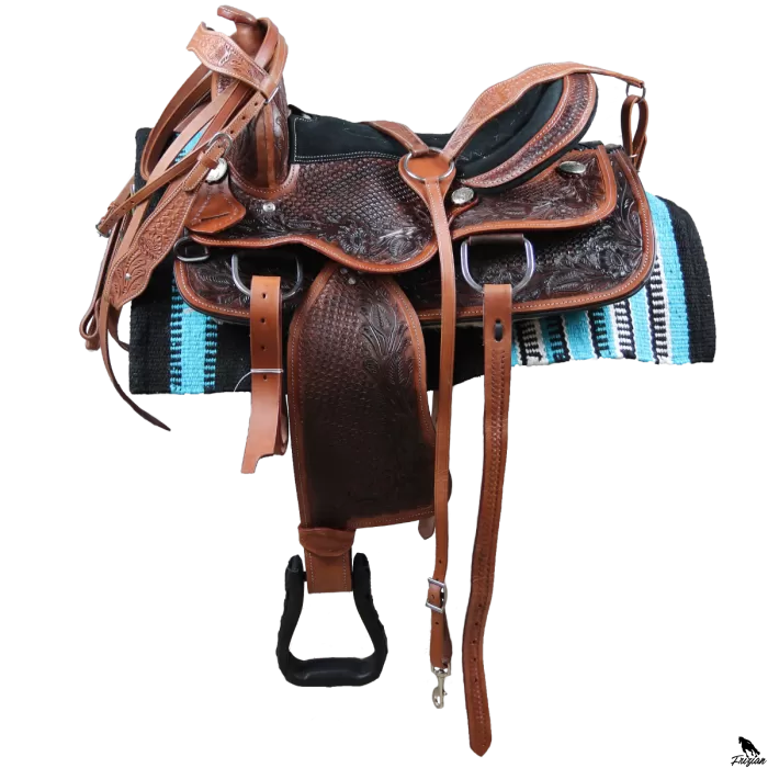 Silver Horse RollsPleasure Western Saddle