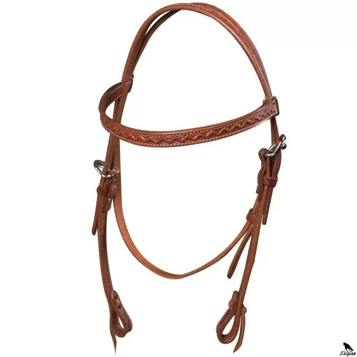 Detroit Western Bridle hnedá