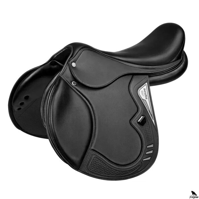 Equiline Dynamic Jumping Saddle černe