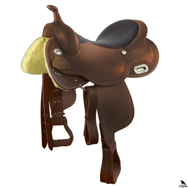 Pool's Barrel Saddle Racer 5010 Tm. hnedá