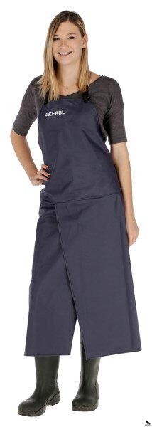 Ochranná zástěra modrá 125x100cm