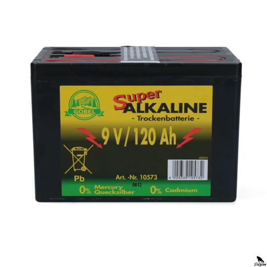 Battery Durobat 9V/120Ah (H11.4 x L16.6 x W11.2 cm)