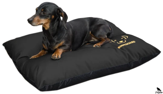 Elegantní polštář Bodyguard černý 65x50cm