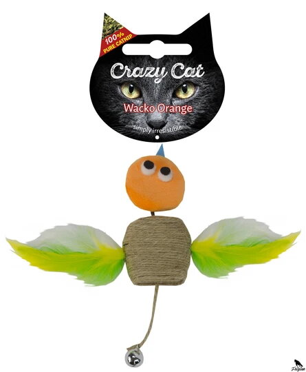 Crazy Cat Wacko oranžová