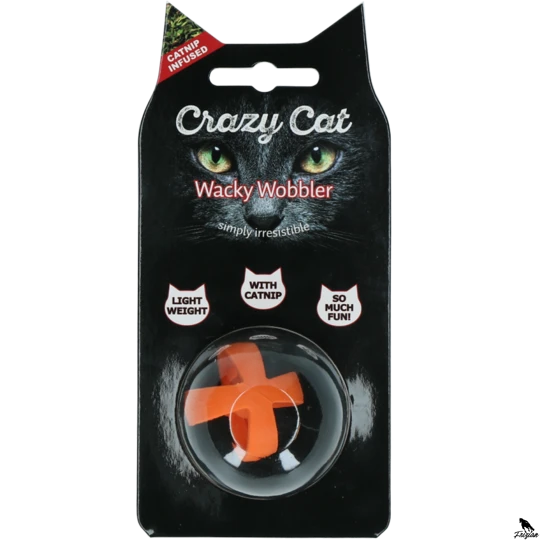 Crazy Cat Wacky Wobbler oranžový