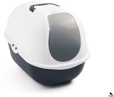 Toaleta pro kočky 52cm, šedá