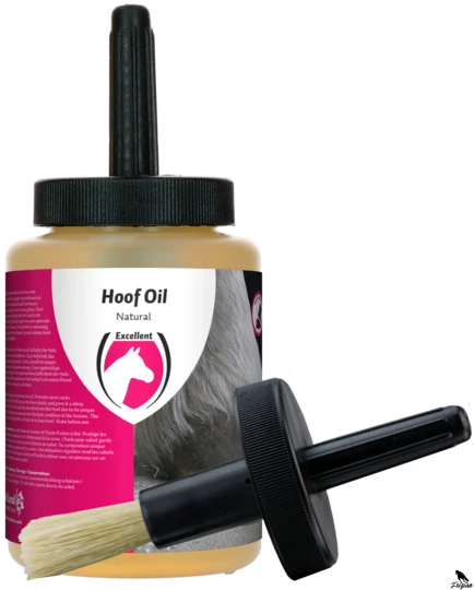 Olej na kopyta Natural s kartáčem 500ml
