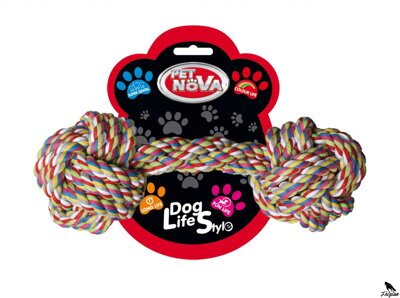 Bavlněná provazová činka 9x25cm