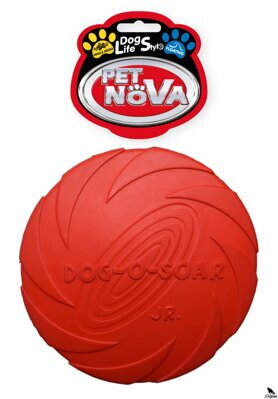 RUB-DISC-RED-15CM