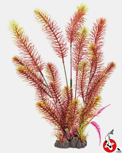 ART ROSTLINA 40CM MYRIPHYLLUM ČERVENÁ