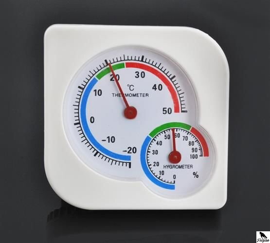 Analogový vlhkoměr s teploměrem