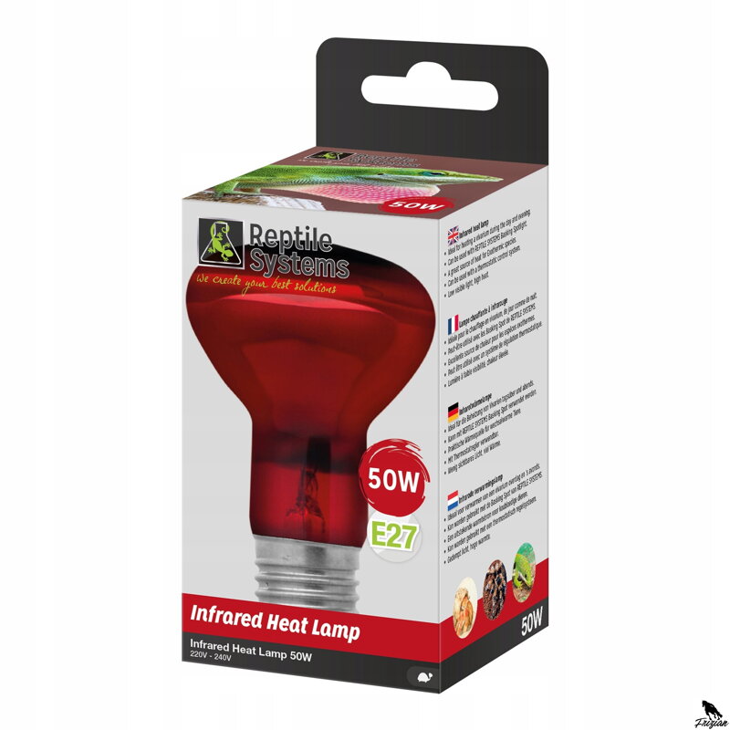 Reptile Systems Infračervená tepelná svítilna 50W E27