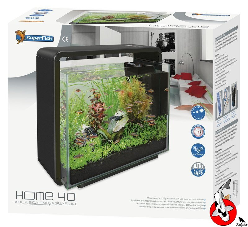 SF HOME 45 AQUARIUM černé