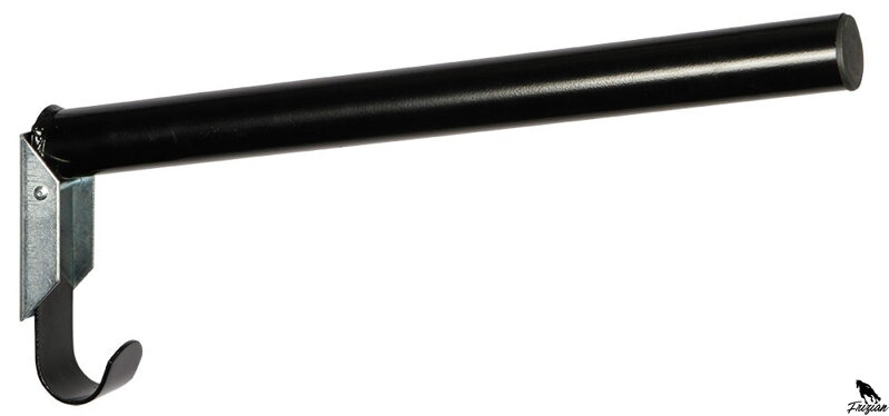 Sklopná sedlová konzola černá