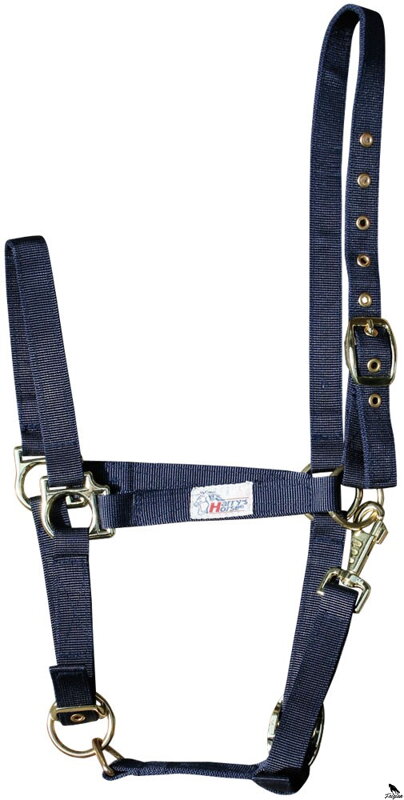 3x nastavitelná ohlávka tmavě-modrá