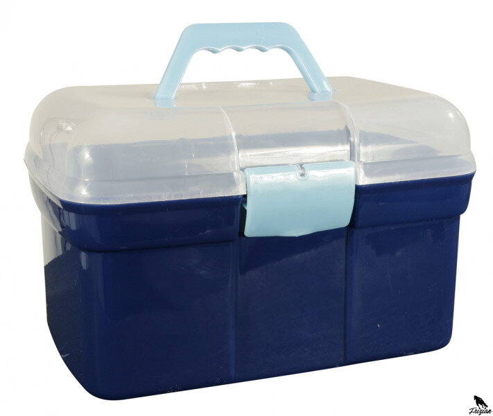 Čistiaci box modrý