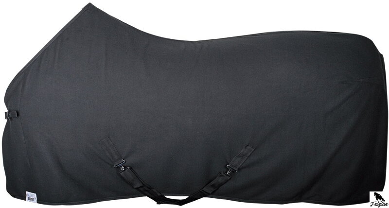 Fleecová deka čierna