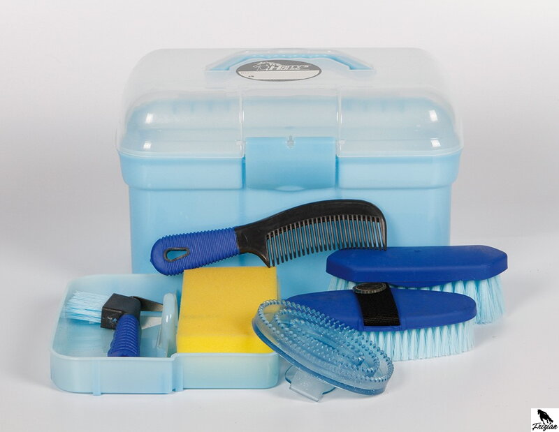 Čistící kompletní box modrý