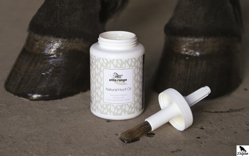 Olej na kopyta s kartáčem přírodní (500 ml)