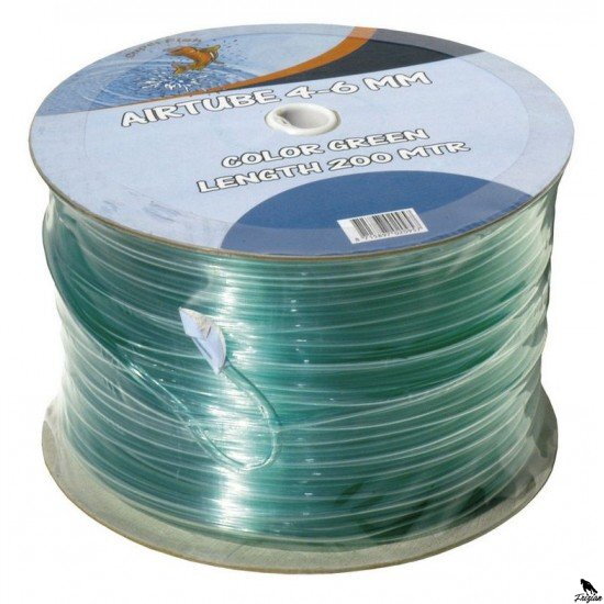 SF Vzduchová hadička 4 / 6mm 1bm (volně střižená) zelena barva