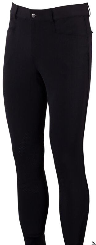 Pánske jezdecké kalhoty Liciano Grip černé