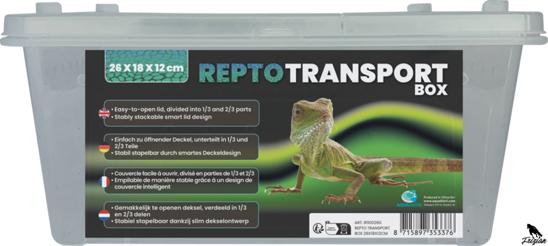 REPTO TRANSPORT BOX 26 X 18 X 12CM