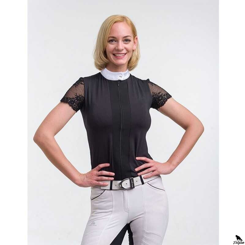 ANJEL - KRÁTKÝ RUKÁV - CAVALLIERA černá