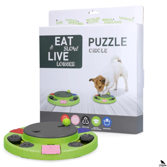 Eat Slow Live Longer  puzzle kruh