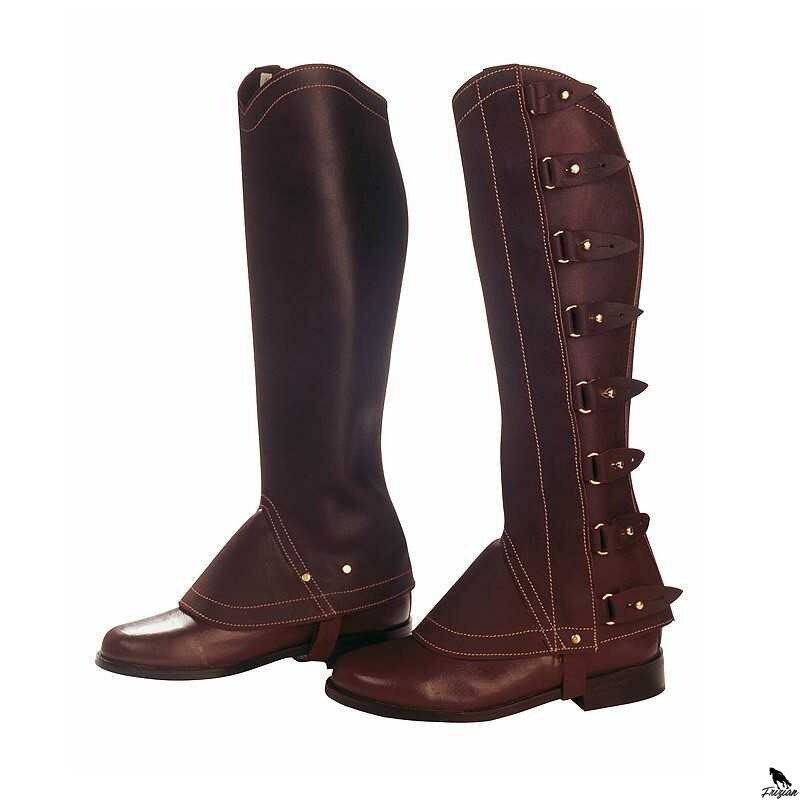 MARJOMAN PORTUGALSKÝ VZOR NOHA CHAPS hnedé